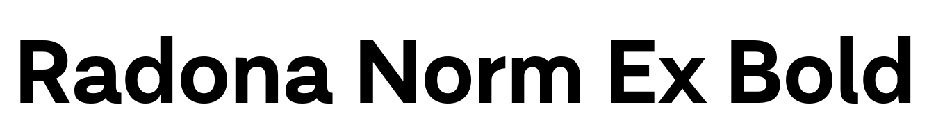 Radona Norm Ex Bold